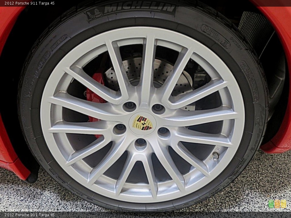 2012 Porsche 911 Targa 4S Wheel and Tire Photo #116466490