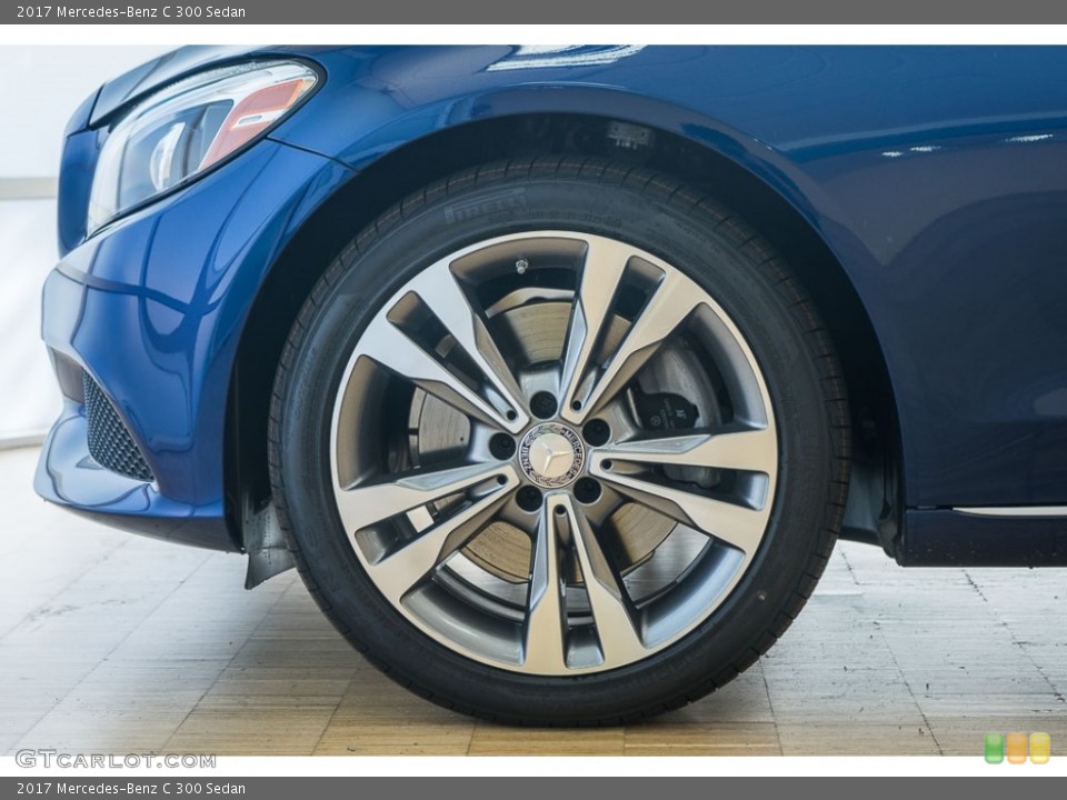 2017 Mercedes-Benz C 300 Sedan Wheel and Tire Photo #116470228