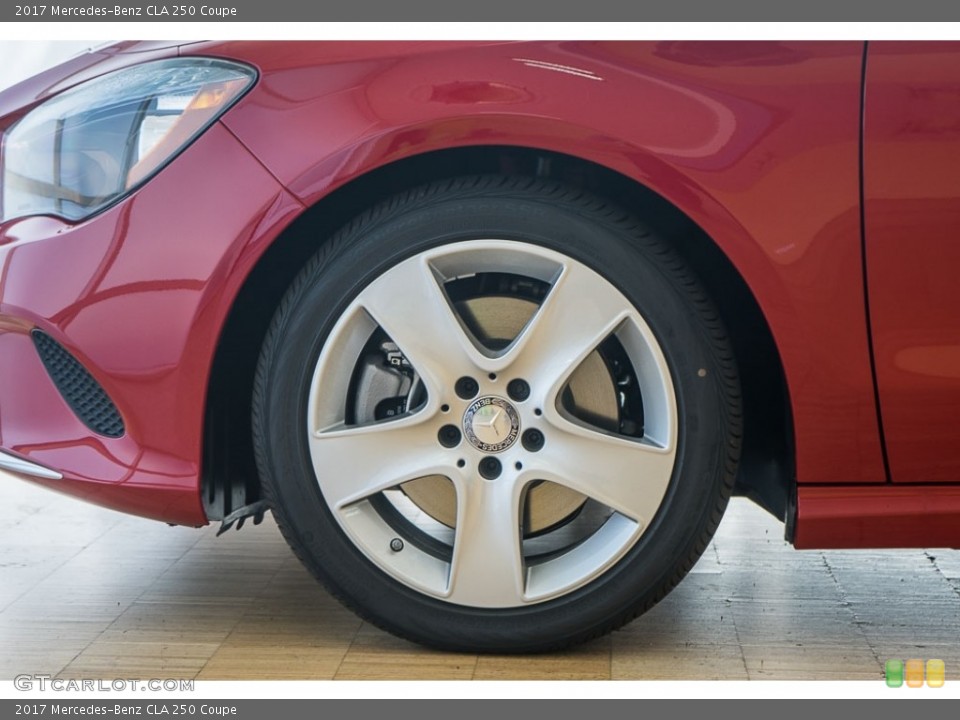 2017 Mercedes-Benz CLA 250 Coupe Wheel and Tire Photo #116472133