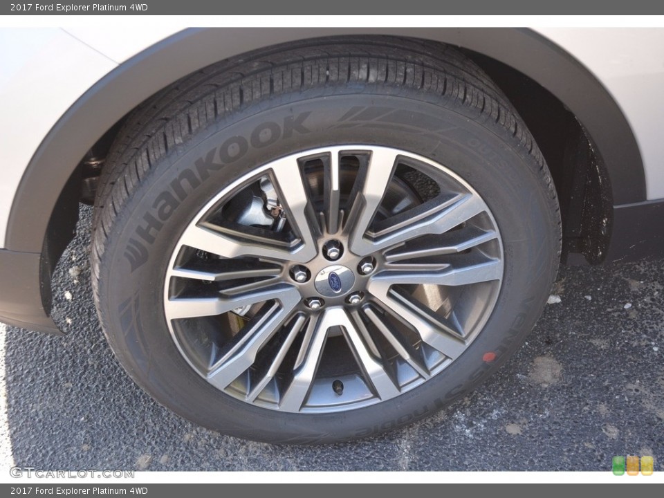 2017 Ford Explorer Platinum 4WD Wheel and Tire Photo #116474662