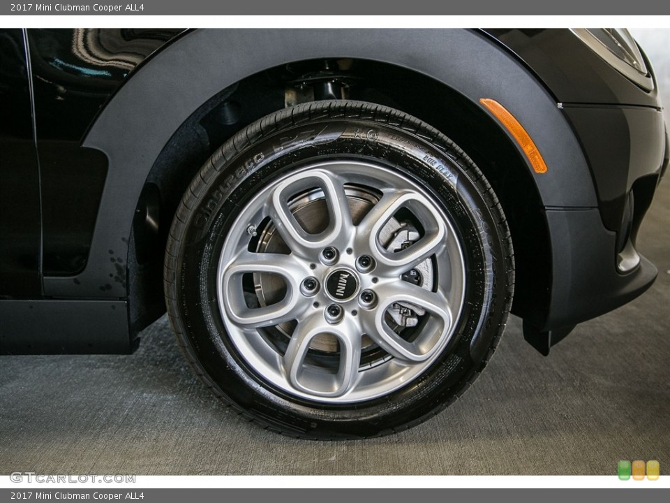 2017 Mini Clubman Cooper ALL4 Wheel and Tire Photo #116527635