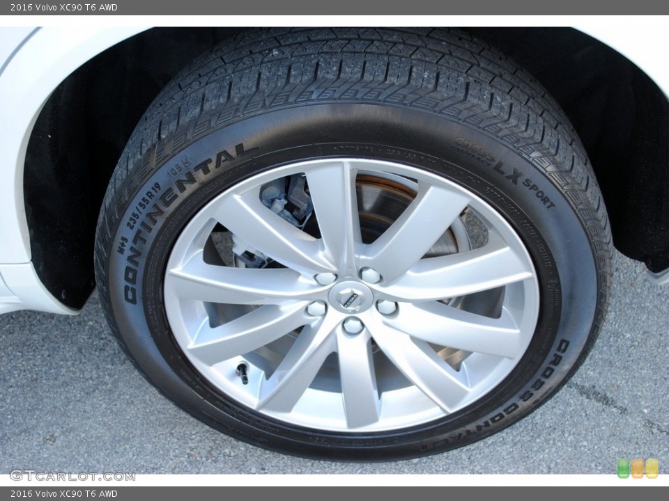 2016 Volvo XC90 T6 AWD Wheel and Tire Photo #116527899