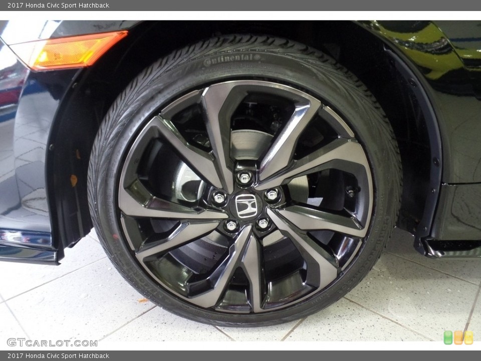 2017 Honda Civic Sport Hatchback Wheel and Tire Photo #116529594