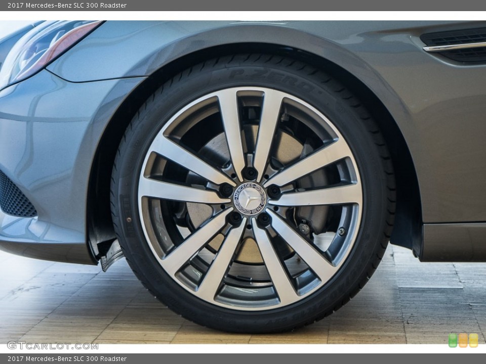 2017 Mercedes-Benz SLC 300 Roadster Wheel and Tire Photo #116540742