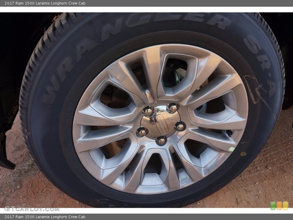 2017 Ram 1500 Laramie Longhorn Crew Cab Wheel and Tire Photo #116555356