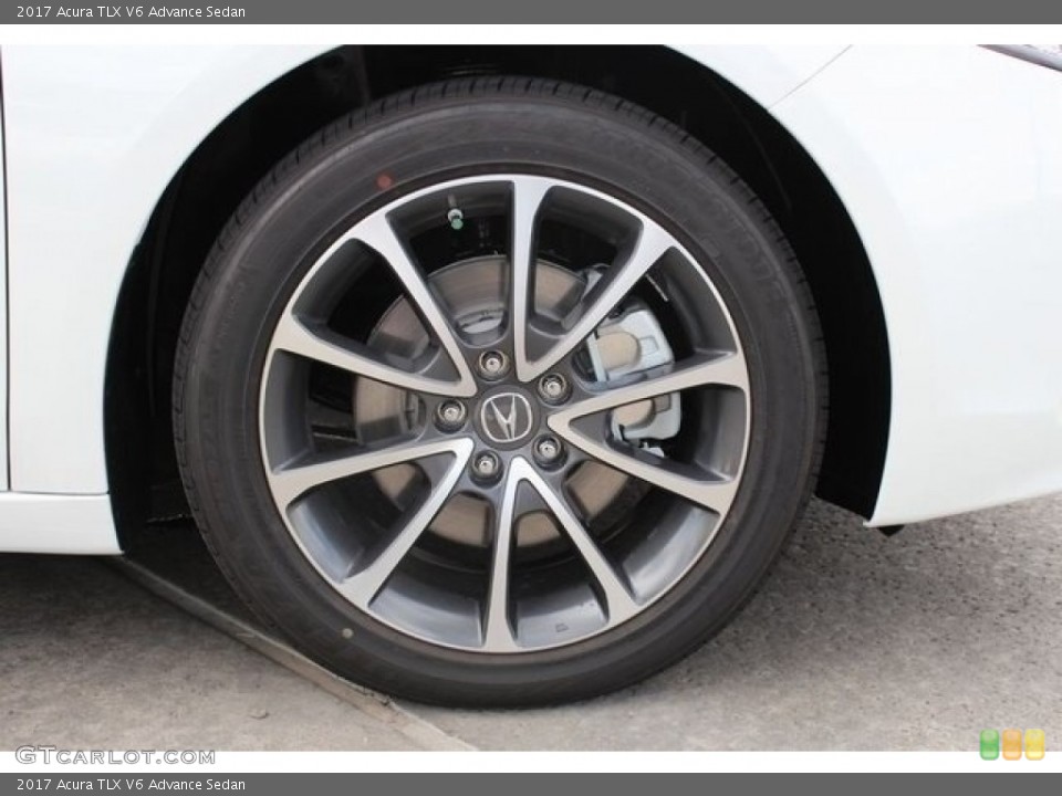 2017 Acura TLX V6 Advance Sedan Wheel and Tire Photo #116562879