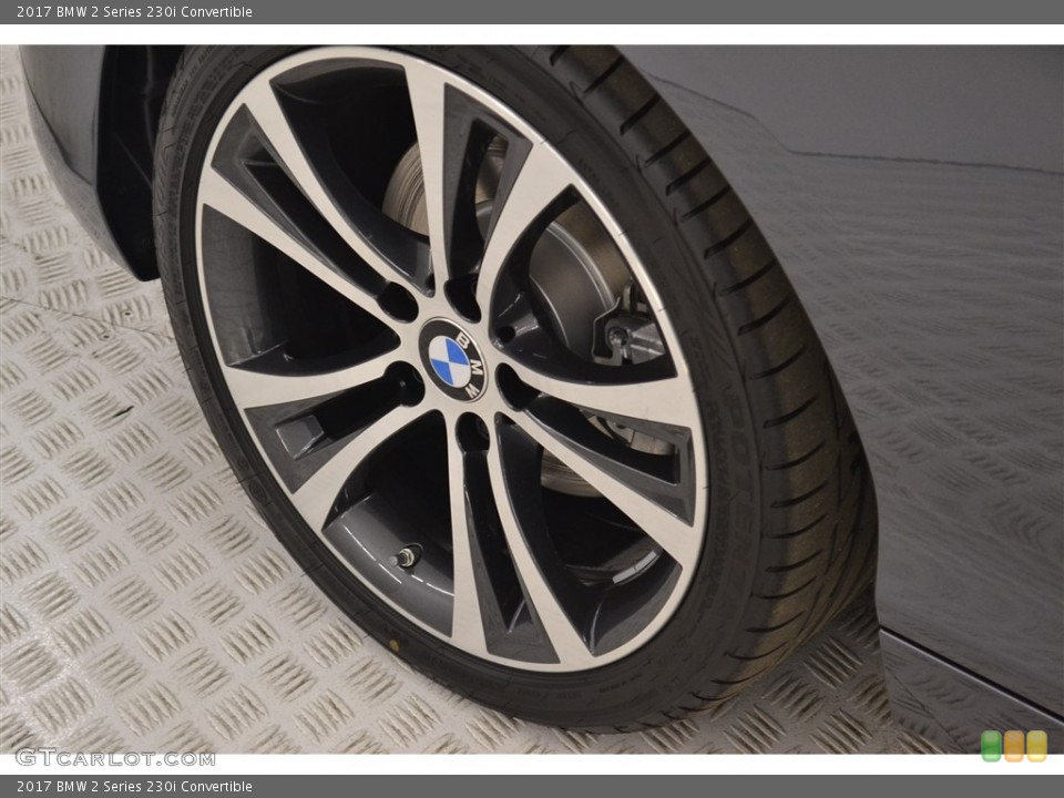 2017 BMW 2 Series 230i Convertible Wheel and Tire Photo #116583838