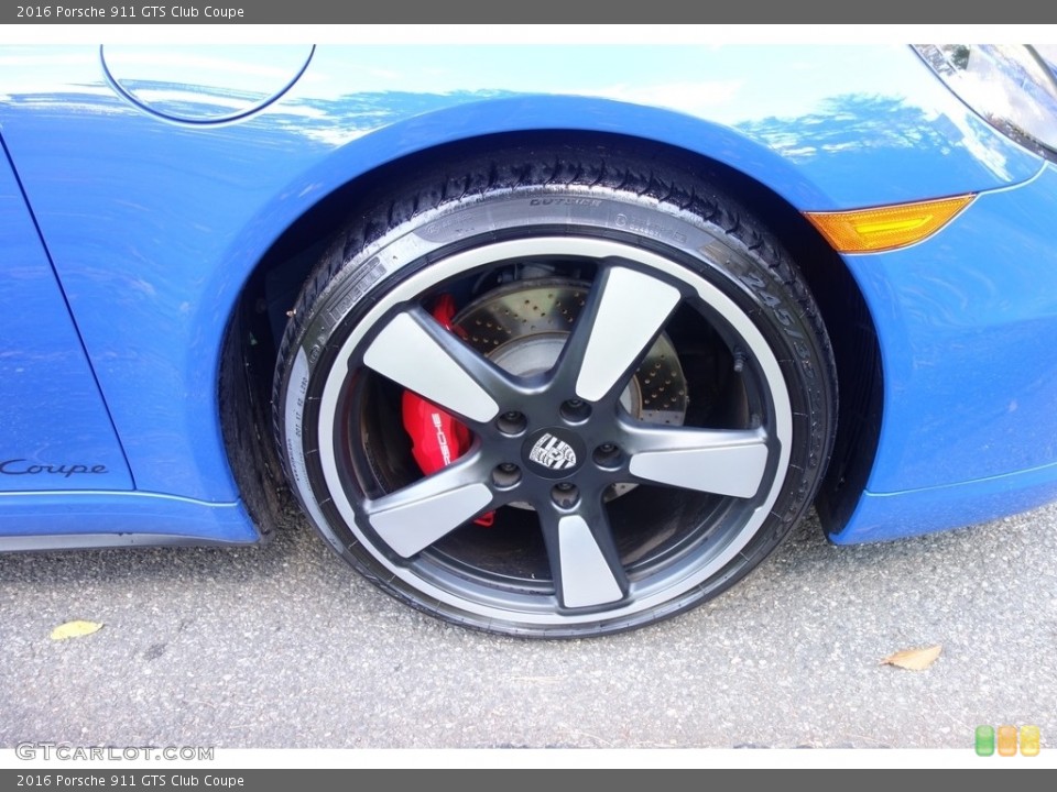 2016 Porsche 911 GTS Club Coupe Wheel and Tire Photo #116583897