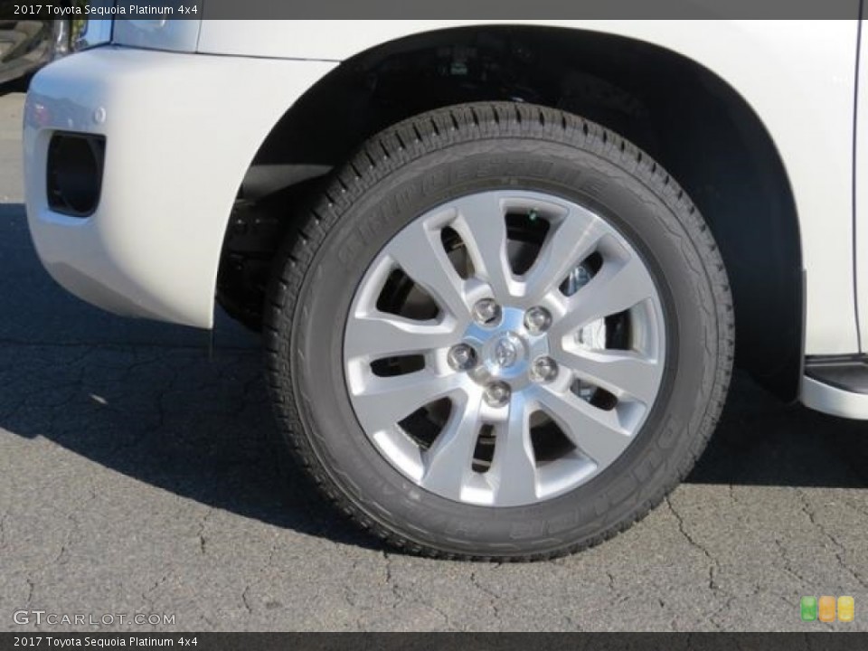 2017 Toyota Sequoia Platinum 4x4 Wheel and Tire Photo #116589829
