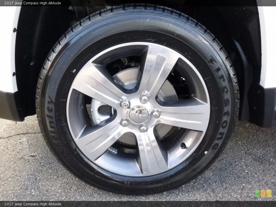 2017 Jeep Compass High Altitude Wheel and Tire Photo #116597296