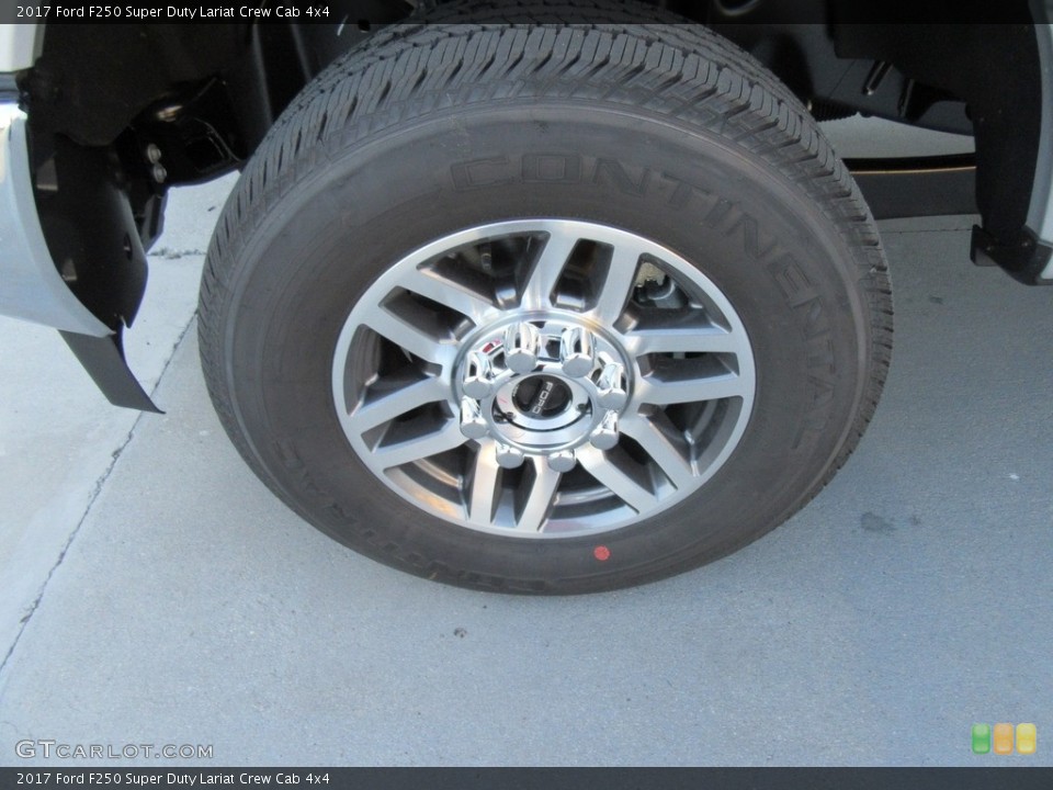 2017 Ford F250 Super Duty Lariat Crew Cab 4x4 Wheel and Tire Photo #116601256