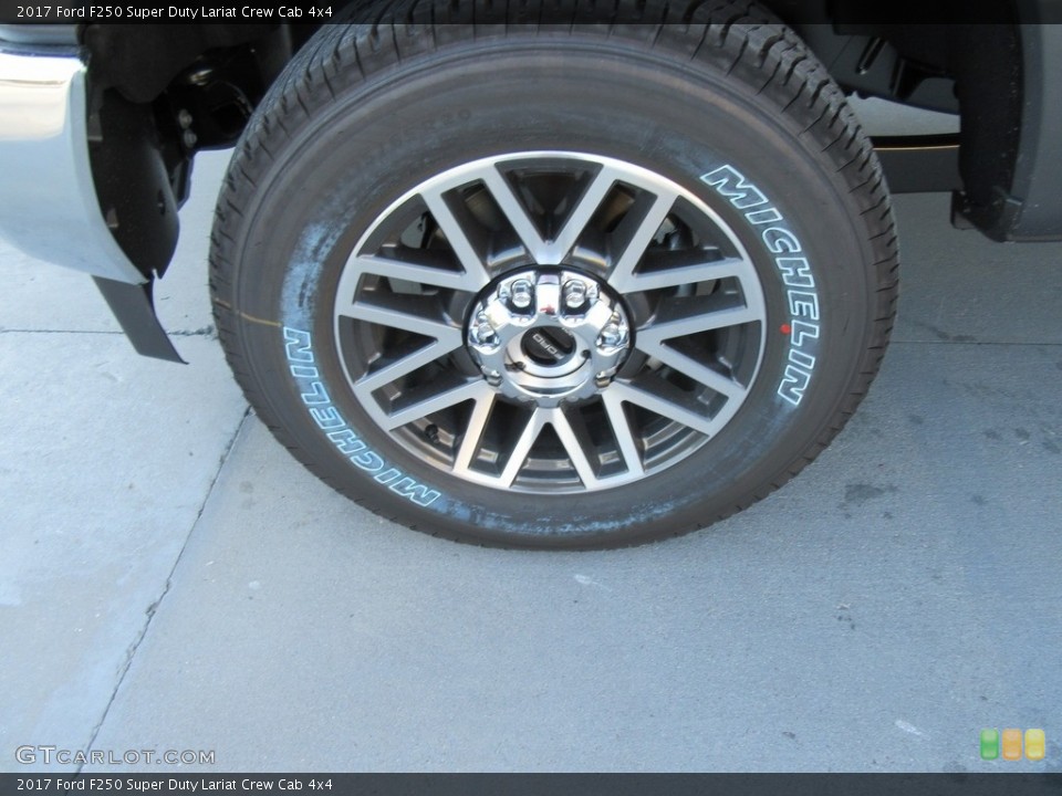2017 Ford F250 Super Duty Lariat Crew Cab 4x4 Wheel and Tire Photo #116602108