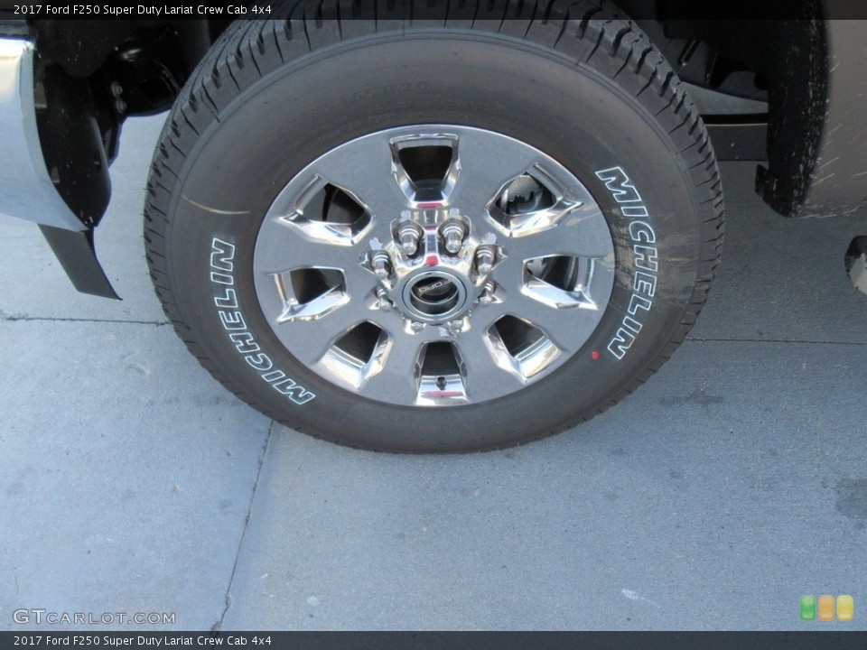 2017 Ford F250 Super Duty Lariat Crew Cab 4x4 Wheel and Tire Photo #116602993