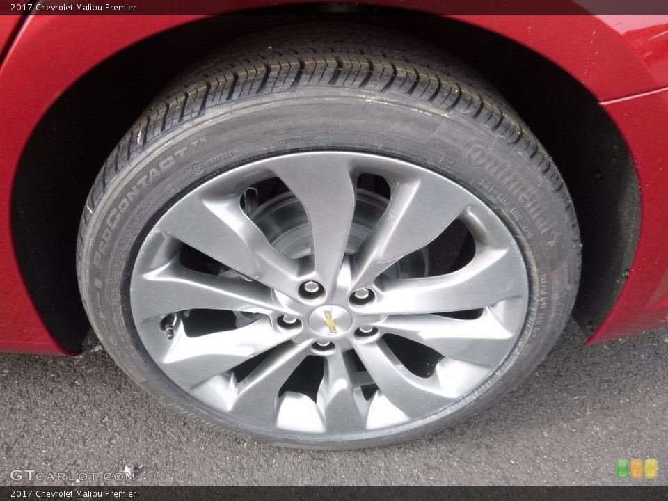 2017 Chevrolet Malibu Premier Wheel and Tire Photo #116612873