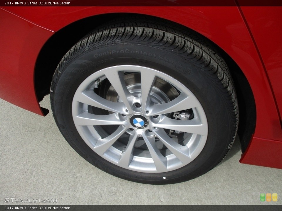 2017 BMW 3 Series 320i xDrive Sedan Wheel and Tire Photo #116614565