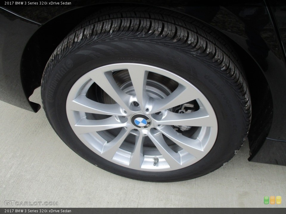 2017 BMW 3 Series 320i xDrive Sedan Wheel and Tire Photo #116615201