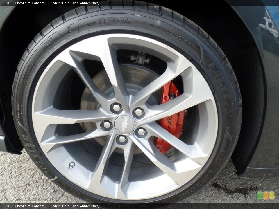 2017 Chevrolet Camaro SS Convertible 50th Anniversary Wheel and Tire Photo #116619878