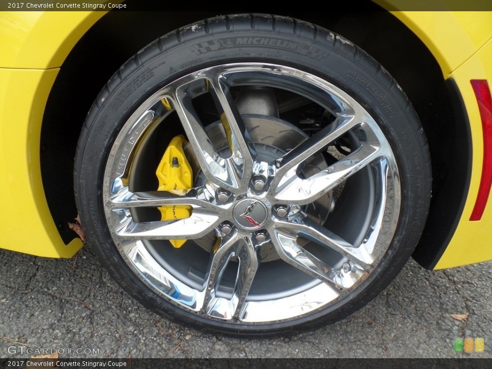 2017 Chevrolet Corvette Stingray Coupe Wheel and Tire Photo #116621550