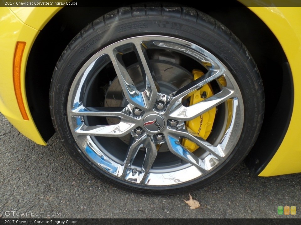 2017 Chevrolet Corvette Stingray Coupe Wheel and Tire Photo #116621576