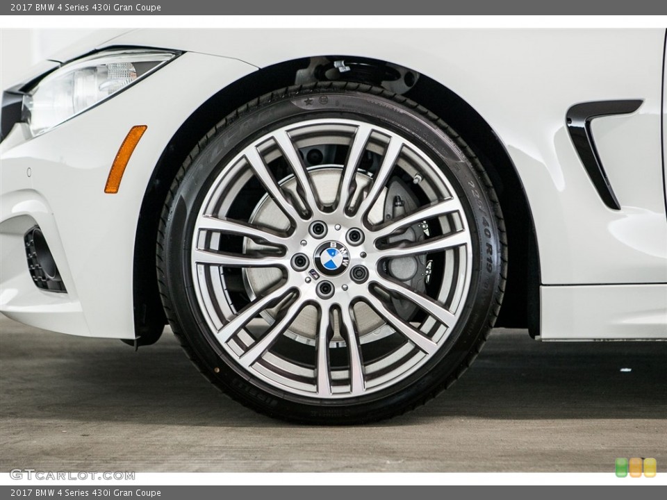 2017 BMW 4 Series 430i Gran Coupe Wheel and Tire Photo #116647025