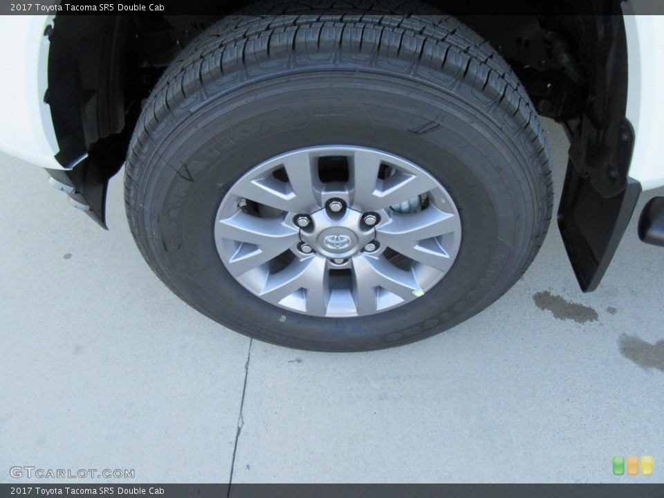 2017 Toyota Tacoma SR5 Double Cab Wheel and Tire Photo #116655383