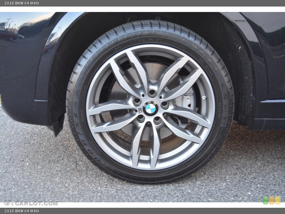 2016 BMW X4 M40i Wheel and Tire Photo #116666529