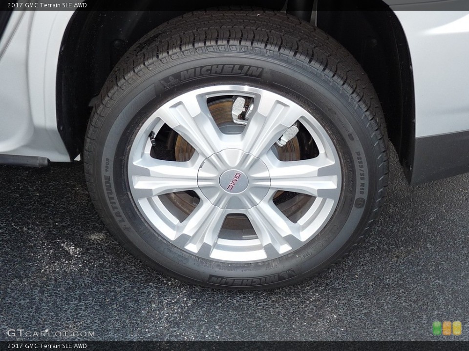2017 GMC Terrain SLE AWD Wheel and Tire Photo #116670315