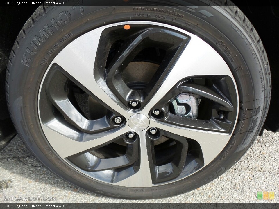 2017 Hyundai Tucson Limited AWD Wheel and Tire Photo #116688864