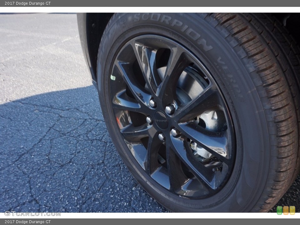 2017 Dodge Durango GT Wheel and Tire Photo #116689560