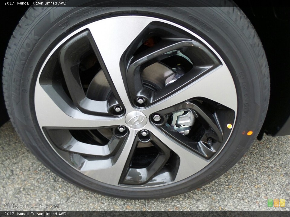2017 Hyundai Tucson Limited AWD Wheel and Tire Photo #116691855