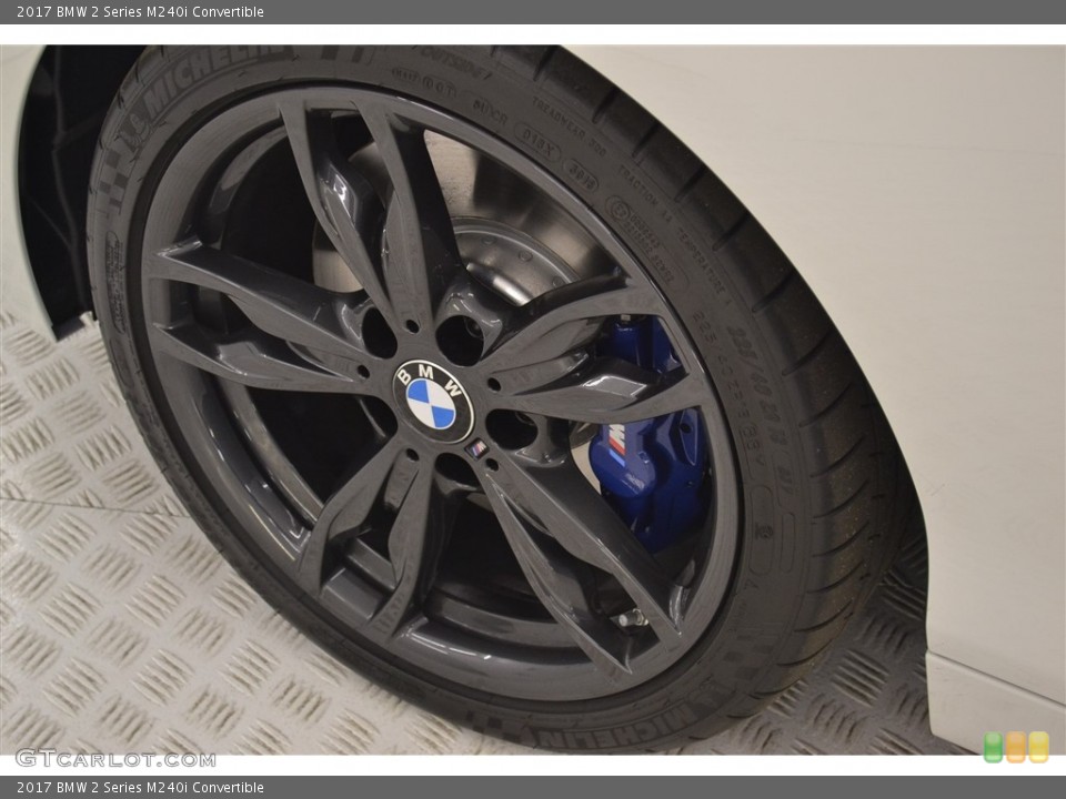 2017 BMW 2 Series M240i Convertible Wheel and Tire Photo #116696997
