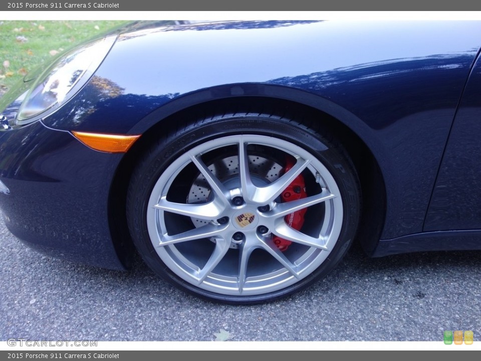 2015 Porsche 911 Carrera S Cabriolet Wheel and Tire Photo #116697114