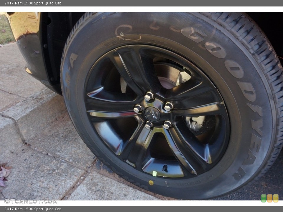 2017 Ram 1500 Sport Quad Cab Wheel and Tire Photo #116708531