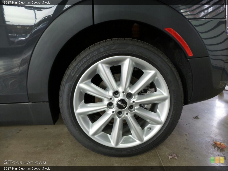 2017 Mini Clubman Cooper S ALL4 Wheel and Tire Photo #116723229