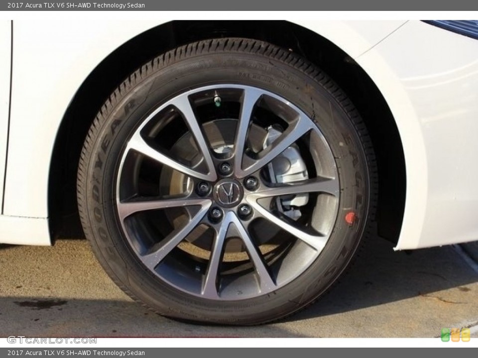 2017 Acura TLX V6 SH-AWD Technology Sedan Wheel and Tire Photo #116733738