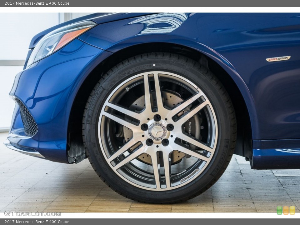 2017 Mercedes-Benz E 400 Coupe Wheel and Tire Photo #116748538