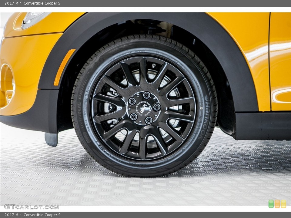 2017 Mini Convertible Cooper S Wheel and Tire Photo #116762596