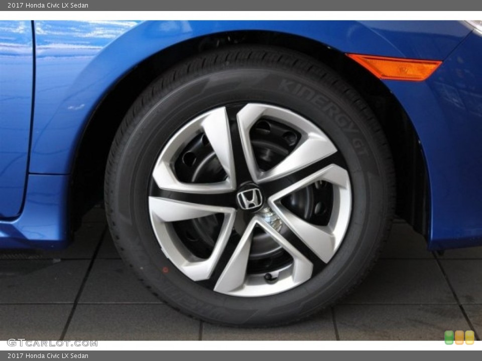 2017 Honda Civic LX Sedan Wheel and Tire Photo #116782507