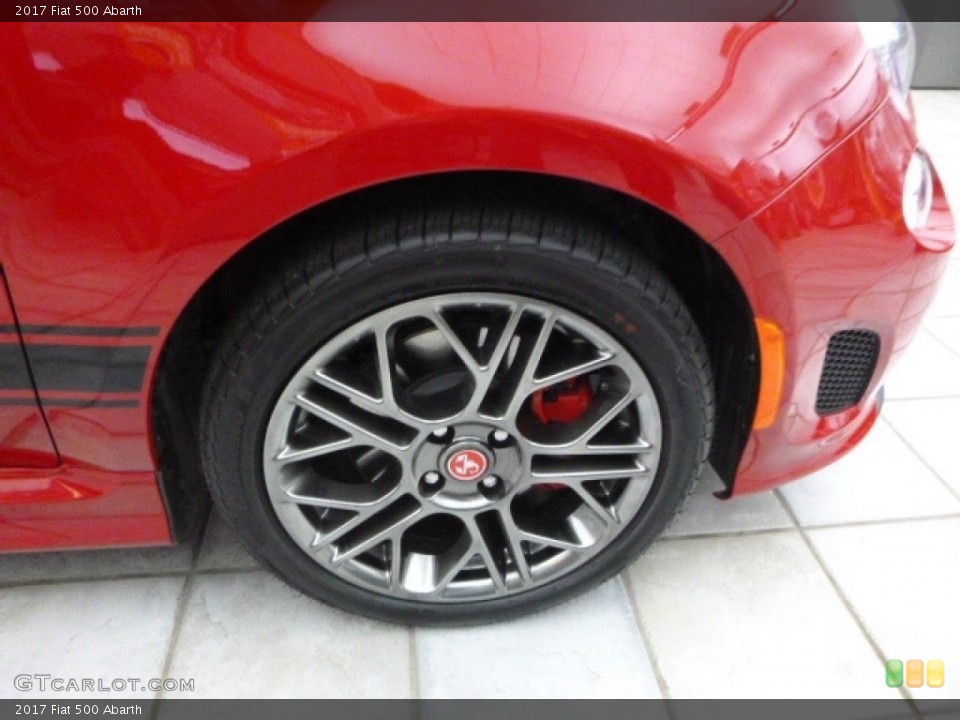 2017 Fiat 500 Abarth Wheel and Tire Photo #116800851