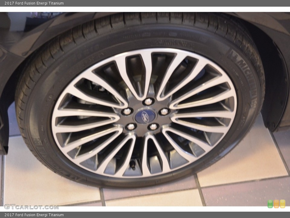 2017 Ford Fusion Energi Titanium Wheel and Tire Photo #116810837