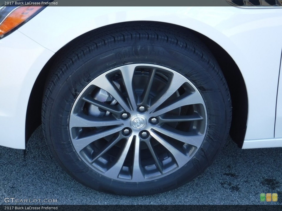 2017 Buick LaCrosse Preferred Wheel and Tire Photo #116819628