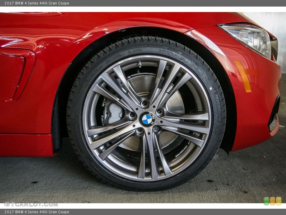 2017 BMW 4 Series 440i Gran Coupe Wheel and Tire Photo #116830515