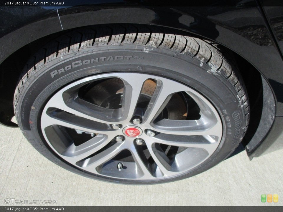 2017 Jaguar XE 35t Premium AWD Wheel and Tire Photo #116851122