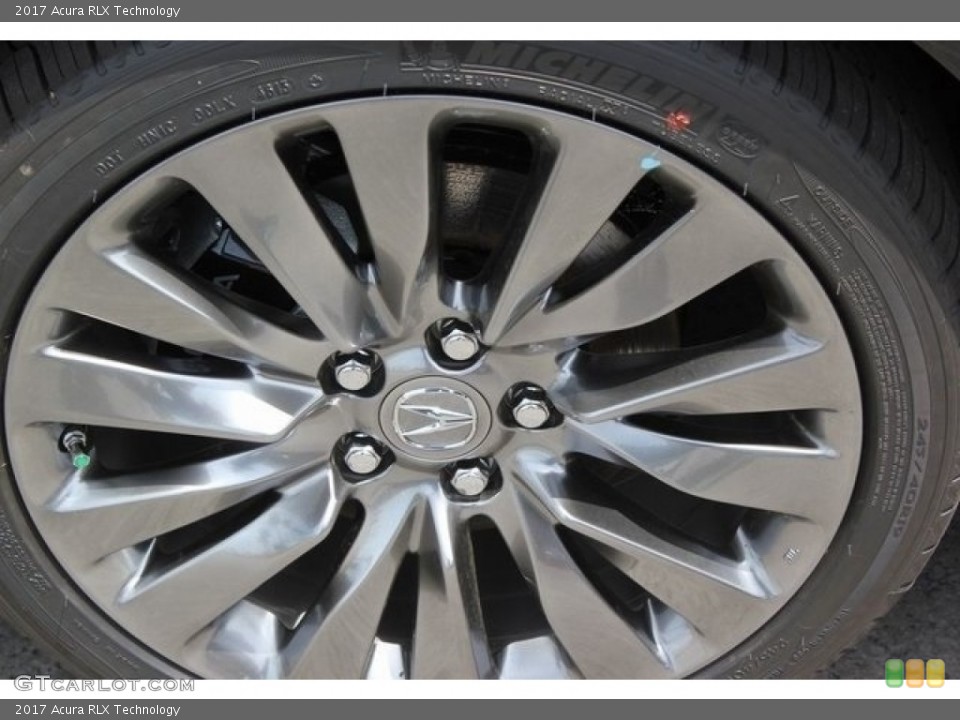 2017 Acura RLX Technology Wheel and Tire Photo #116864160