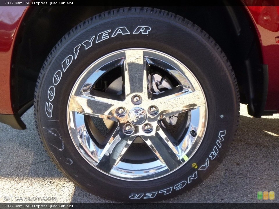 2017 Ram 1500 Express Quad Cab 4x4 Wheel and Tire Photo #116875325