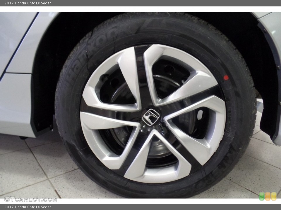 2017 Honda Civic LX Sedan Wheel and Tire Photo #116885855