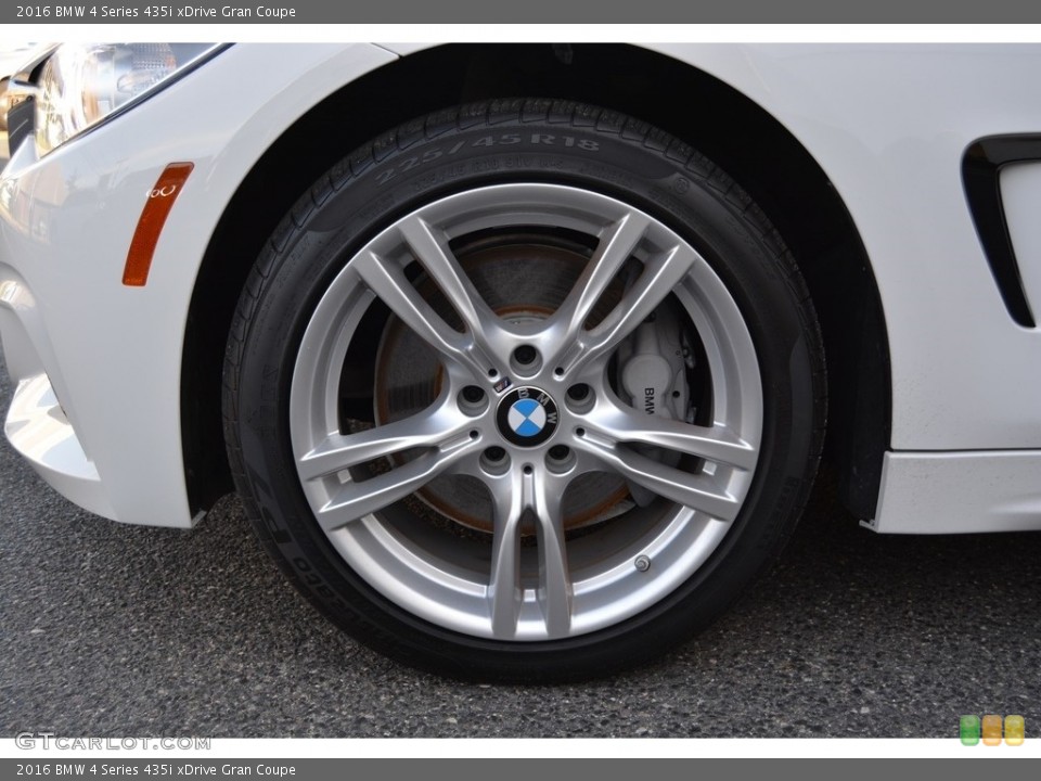 2016 BMW 4 Series 435i xDrive Gran Coupe Wheel and Tire Photo #116888945