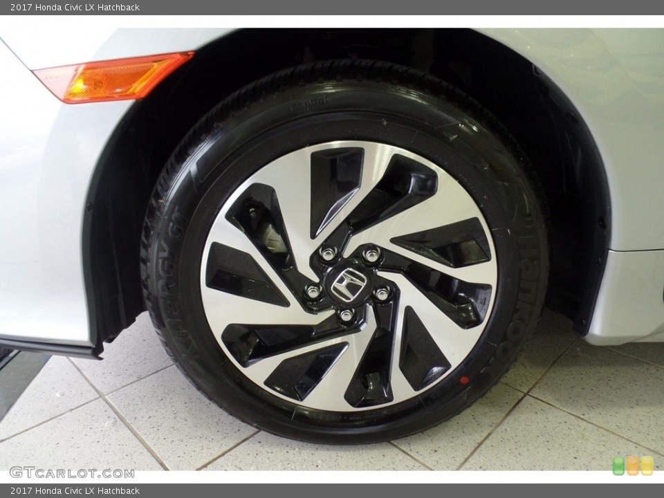 2017 Honda Civic LX Hatchback Wheel and Tire Photo #116889584