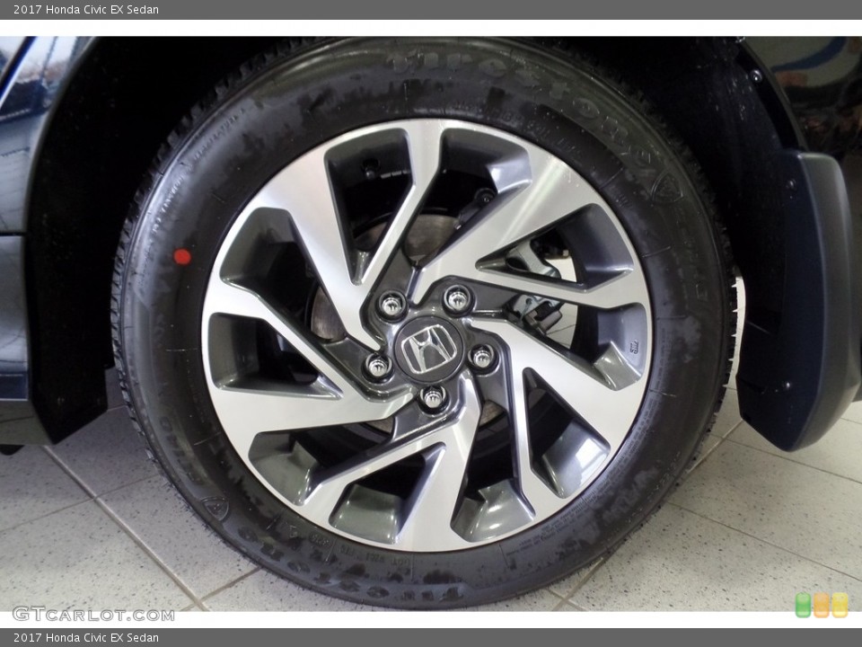 2017 Honda Civic EX Sedan Wheel and Tire Photo #116891027