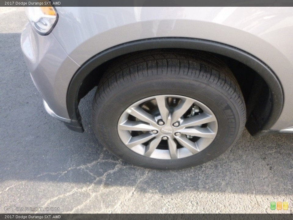 2017 Dodge Durango SXT AWD Wheel and Tire Photo #116895926